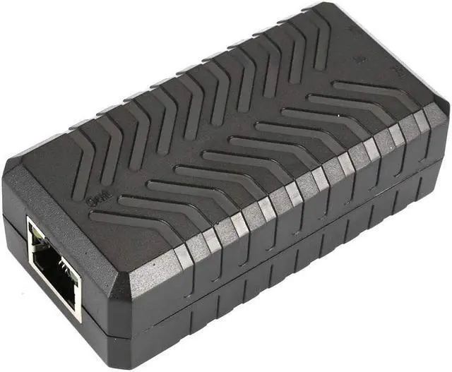 Alt view image 3 of 7 - PoE Extender 1 Port 10/100M Gigabit IEEE802.3af for Security Systems IP Camera Poe Splitter IP Phone Network PoE Signal Extender