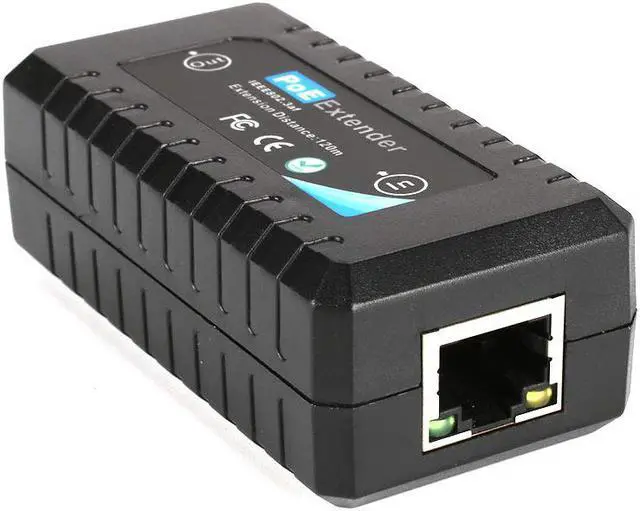 Main image of PoE Extender 1 Port 10/100M Gigabit IEEE802.3af for Security Systems IP Camera Poe Splitter IP Phone Network PoE Signal Extender