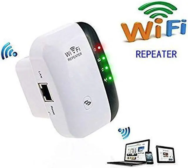 Main image of WiFi Range Extender Wireless 300Mbps Access Point 2.4GHz High Speed Network Ap Repeater Modes with Ethernet Port WiFi Signal Internet Booster Compatible with Alexa US Plug