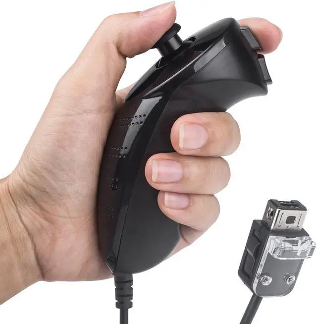 Alt view image 5 of 7 - Werleo Wii Remote with Wii Motion Plus Inside | Shock Wii Nunchuk Controller Compatible Nintendo Wii / Wii U