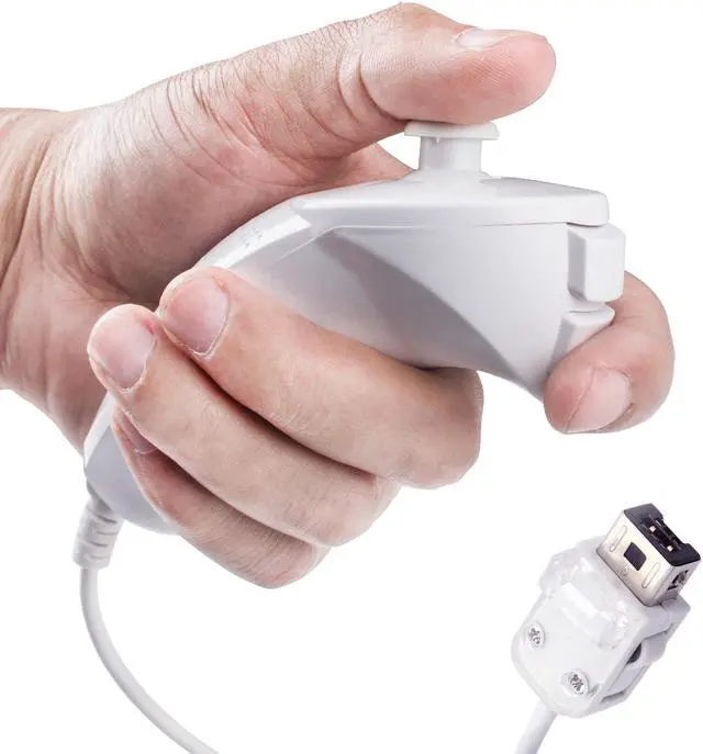 Alt view image 4 of 7 - Werleo Wii Remote with Wii Motion Plus Inside | Shock Wii Nunchuk Controller Compatible Nintendo Wii / Wii U