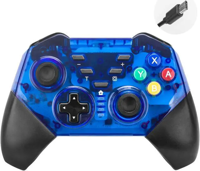 Alt view image 2 of 7 - Werleo Pro Controller for Nintendo Switch Bluetooth Gamepad Joypad Remote Compatible with Nintendo Switch Console