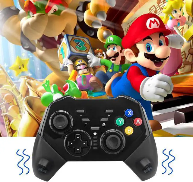 Alt view image 2 of 7 - Werleo Pro Controller for Nintendo Switch Bluetooth Gamepad Joypad Remote Compatible with Nintendo Switch Console