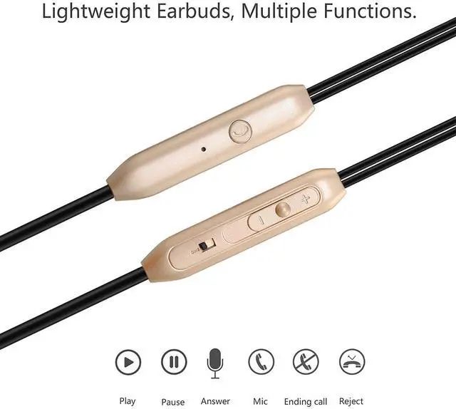 Alt view image 6 of 7 - in-Ear Earbuds Headphones Werleo Magnetic Wired Earphones Stereo Bass Noise Cancelling Ear Buds Headsets with Microphone and Volume Control for All 3.5mm Jack Phones