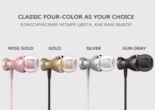 Alt view image 3 of 3 - in-Ear Earbuds Headphones Werleo Magnetic Wired Earphones Stereo Bass Noise Cancelling Ear Buds Headsets with Microphone and Volume Control for All 3.5mm Jack Phones