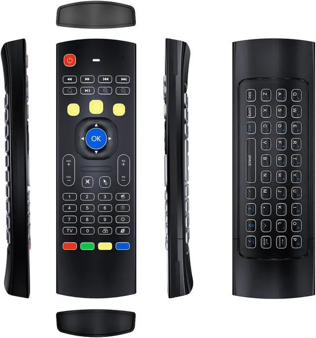 Alt view image 3 of 7 - Werleo Air Remote Mouse MX3 Pro 2.4G Backlit Kodi Remote Control Mini Wireless Keyboard & Infrared Remote Control Learning Best for Android Smart Tv Box HTPC IPTV PC Pad Xbox Raspberry pi 3