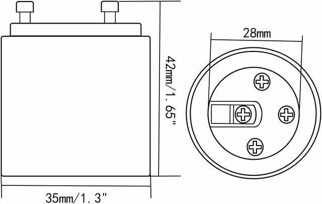 Alt view image 7 of 7 - Werleo GU24 to E26 E27 Adapter 10-pack Heat Resistant Up to 200 Degree Fire Resistant Converts GU24 Pin Base Fixture to E26 E27 Standard Screw in Socket