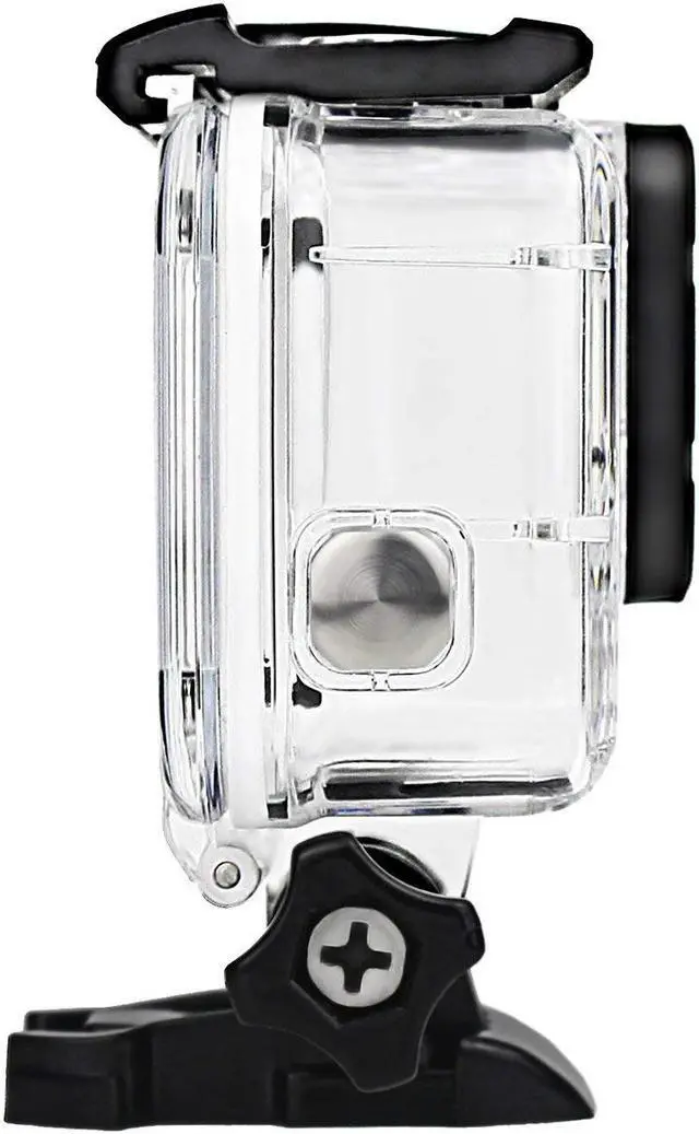 Alt view image 5 of 7 - Werleo Waterproof Housing for GoPro HERO 2018 Gopro 7 6 5 Black Protective 45m Underwater Dive Case Shell with Bracket Accessories for Go Pro Hero 7 Hero 6 Hero 5 Action Camera