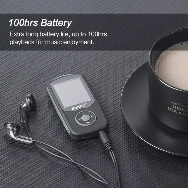 Alt view image 5 of 6 - Werleo Mp3 Player with Bluetooth Mp3 Music Player with FM Radio 100hrs Playback and 128GB Expandable