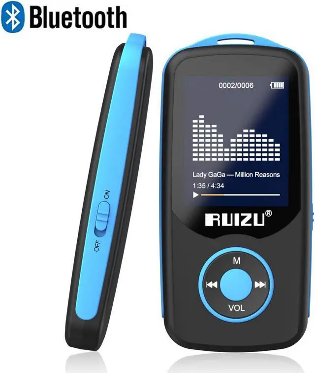Main image of Werleo Mp3 Player with Bluetooth Mp3 Music Player with FM Radio 100hrs Playback and 128GB Expandable