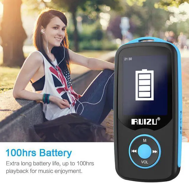 Alt view image 5 of 7 - Werleo Mp3 Player with Bluetooth Mp3 Music Player with FM Radio 100hrs Playback and 128GB Expandable