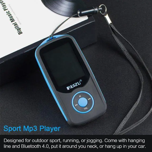 Alt view image 6 of 7 - Werleo Mp3 Player with Bluetooth Mp3 Music Player with FM Radio 100hrs Playback and 128GB Expandable