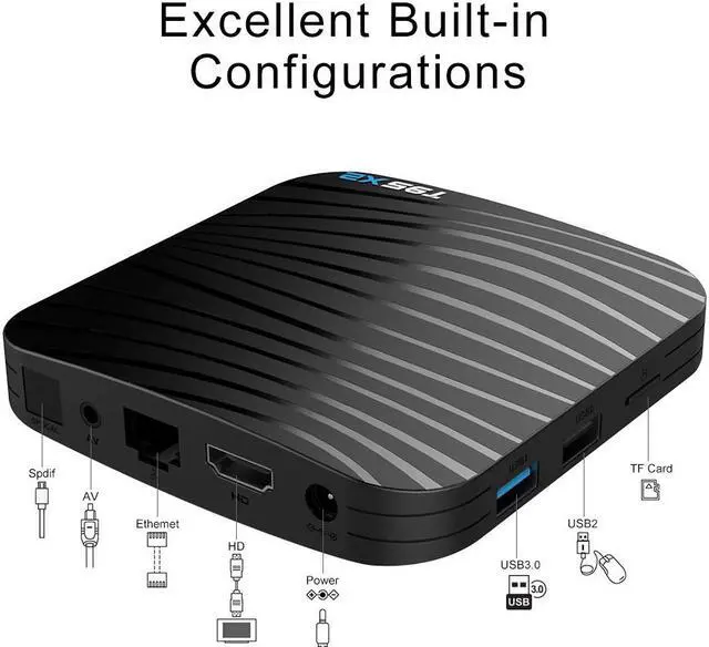 Alt view image 6 of 7 - Android 8.1 tv Box WERLEO T95 X2 Android Box S905X2 Quadcore cortex-A53 4GB RAM 64 GB ROM Smart tv Box 2.4G / 5GHz WiFi Support 3D 4k Bluetooth 4.1 Ethernet 10/100M HDMI Output Media Player