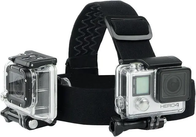 Alt view image 5 of 7 - Werleo Head & Backpack Mount Bundle Compatible with GoPro Hero 7 6  5 Black, Session Hero 4 Black Silver Hero+ LCD 3+ 3 2 1 - Head Strap Hat Quick Clip Backpack Clip Mount