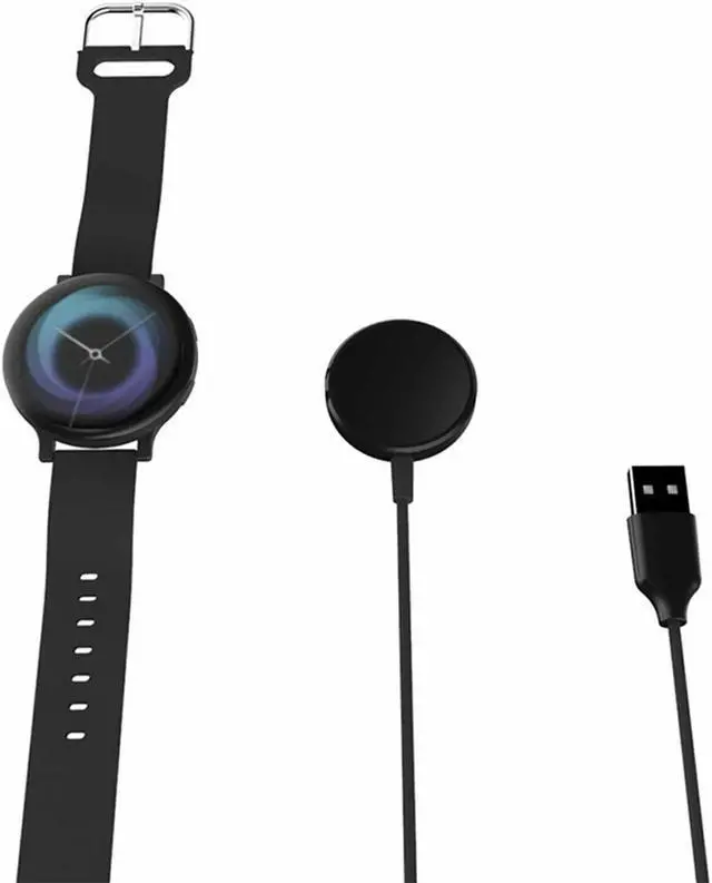 Alt view image 6 of 7 - USB Charging Dock Cradle Wireless Charger Cable for Samsung Galaxy Watch Active SM-R500