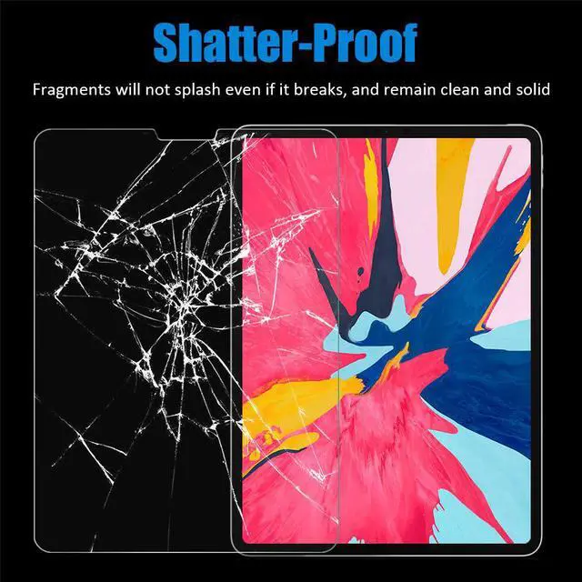 Alt view image 4 of 7 - iPad Pro 11 inch Screen Protector  Werleo Face ID & Apple Pencil Compatible Tempered Glass Film Screen Protector for Apple iPad Pro 11" 2018
