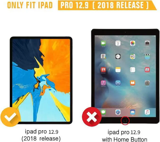 Alt view image 3 of 7 - WERLEO iPad Pro 12.9'' Screen Protector 2018 HD Clear No Bubble Scratch Resistance Tempered Glass for iPad Pro 12.9 Inch Tablet 2018 (2-Pack)