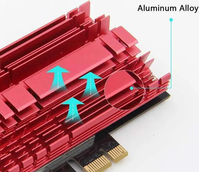 Alt view image 6 of 7 - Dual Band Wireless AC1900 Wi-Fi Adapter 802.11AC Desktop WiFi Wireless Network Card PCI Express WLAN Card IEEE802.11a/b/g/n/ac Up to 1300Mbps (5.0GHz) + 600Mbps (2.4GHz) Wireless Data Rates
