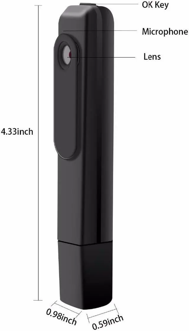 Alt view image 4 of 7 - Mini Camera 1080 HD H.264 Pen Camera USB Charging Video Voice Recorder Mini DV DVR Camcorder Micro Camera Mini DV Camera