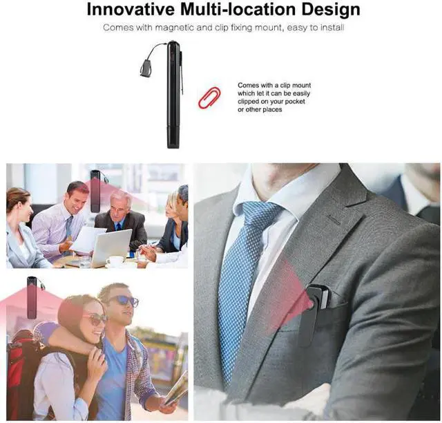 Alt view image 2 of 7 - Mini Camera 1080 HD H.264 Pen Camera USB Charging Video Voice Recorder Mini DV DVR Camcorder Micro Camera Mini DV Camera