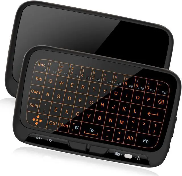 Main image of 2.4Ghz Mini Wireless Keyboard,Backllit Full Screen Mouse Touchpad Combo,Rechargeable Remote Control for PC,Android Tv Box,HTPC.IPTV,PS3,Pad