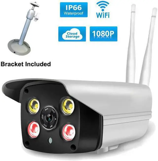 Main image of 1080P Waterproof Color Night Vision Full HD Wireless WiFi IP Camera Outdoor Tonton Home Security Surveillance Camera Two-Way Audio Wide Viewing Angle Onvif Camera