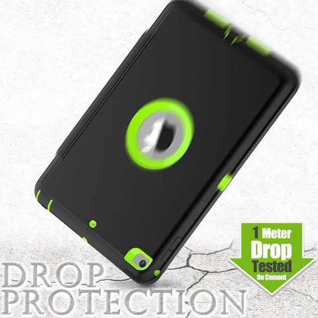 Alt view image 5 of 7 - iPad Mini 5 Case iPad Mini 4 Case WERLEO Smart Case Protective Cover Auto Sleep Wake with Stylus Holder Three Layer Drop Protection Heavy Duty Stand Case for iPad Mini 5th / 4th Gen