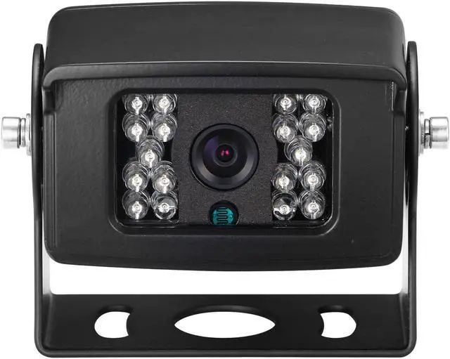 Alt view image 2 of 7 - Bus Truck Backup Camera Heavy Duty Vehicle Rearview Reverse Waterproof Night Vision Camera for Travel Trailer Pickup Van Oversize Truck Fifth Wheel RV Campers Motor Home (Dual DC 12-24V)