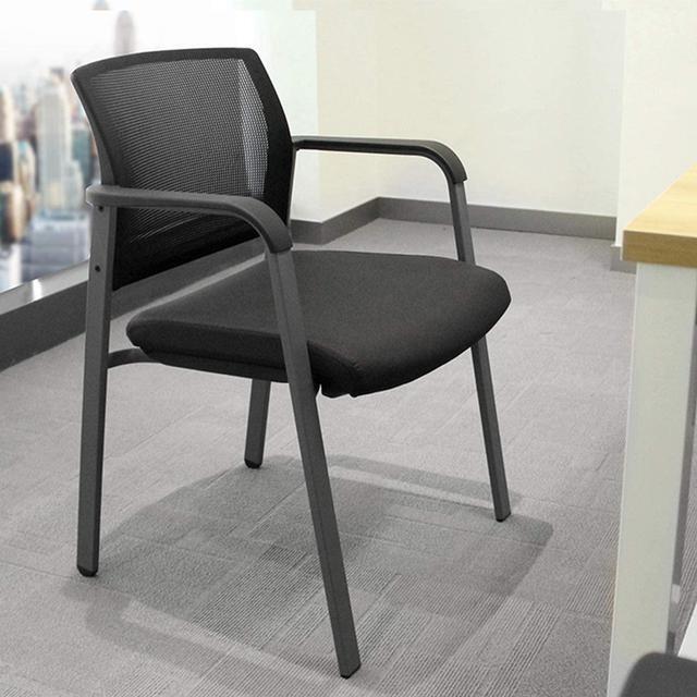 20 Pack Foldable Office Chairs With Wheels, Mesh Back, Arms And Portable - Folding Office Chairs Stackable For Conference Room Chair