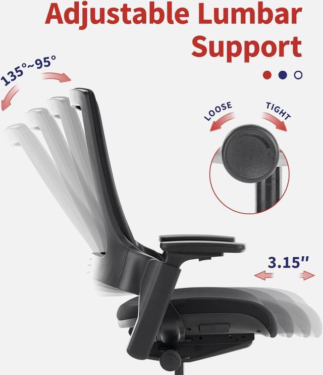 Alt view image 7 of 7 - Clatina Mellet Office Chairs Gaming Chairs, High Back Adjustable Ergonomic Office Leisure Game Chair