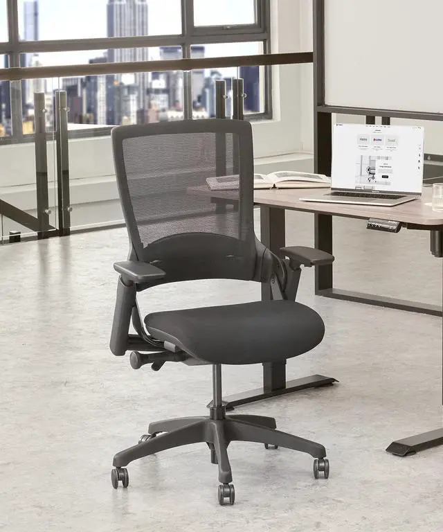 Alt view image 2 of 7 - CLATINA 247 Series High Back Ergonomic Office Desk Chairs and Mesh Executive Chairs with Back Support, Black