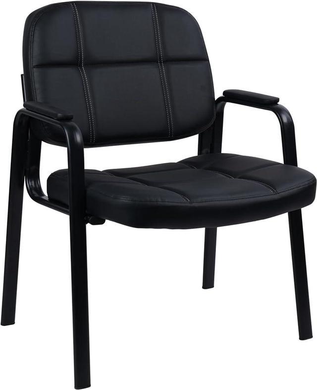  CLATINA Big & Tall 400 lb. Guest Chair, Leather
