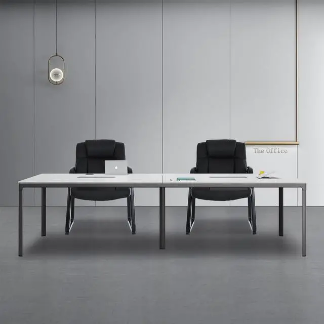 Alt view image 7 of 7 - CLATINA Big & Tall 400 lb. Guest Chair, Leather Reception Chairs with Sled Base and Padded Arm Rest for Waiting Room Office Home and Meeting Conference-Black