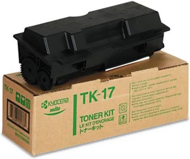Main image of Kyocera FS-1000, FS-1010, FS-1050 Standard Yield Black Toner Cartridge (TK-17, TK17, 87800713, 370PT5KY, 1T02A80U10)
