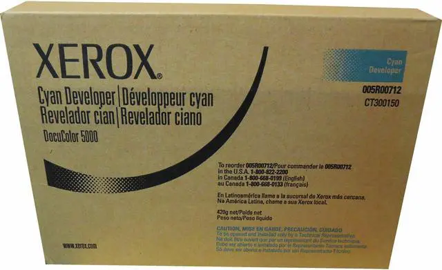 Main image of Xerox 005R00712 Cyan Developer