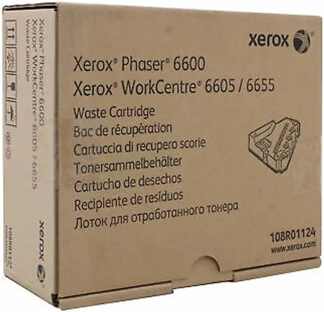 Main image of Xerox Phaser 6600DN VersaLink C400DN WC6605DN, Waste Toner Container 108R1124