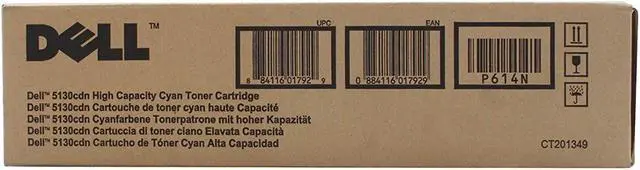Alt view image 3 of 5 - Dell P614N Cyan High Yield Toner Cartridge