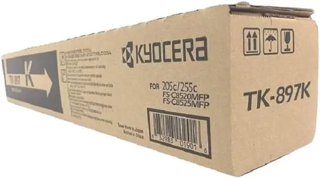 Alt view image 2 of 2 - Kyocera TK-897K Black Toner Cartridge