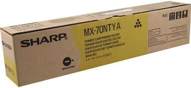 Alt view image 4 of 6 - Sharp Yellow Toner Cartridge