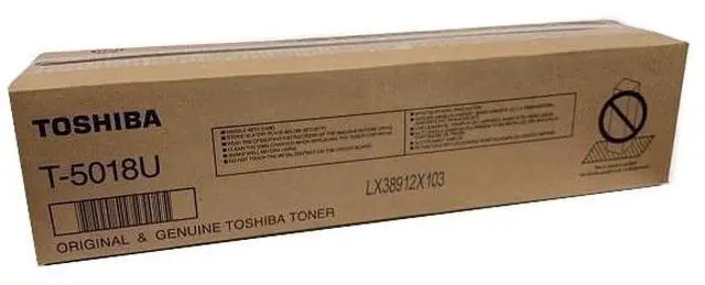 Alt view image 2 of 2 - Black Toner Cartridge for Toshiba T5018U E STUDIO 2518A, E STUDIO 3018A, E STUDIO 3518A, E STUDIO 4518A, E STUDIO 5018A, Genuine Toshiba Brand