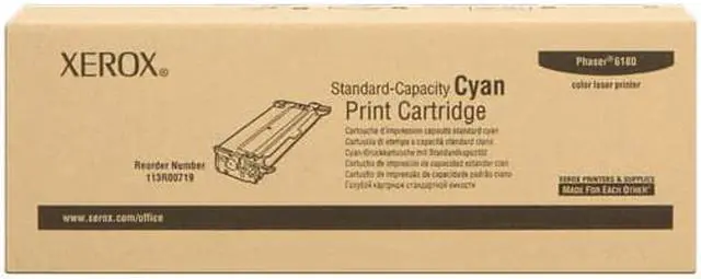 Alt view image 8 of 9 - XEROX OEM Toner Cartridge, CYAN, yield 2,000 113R00719