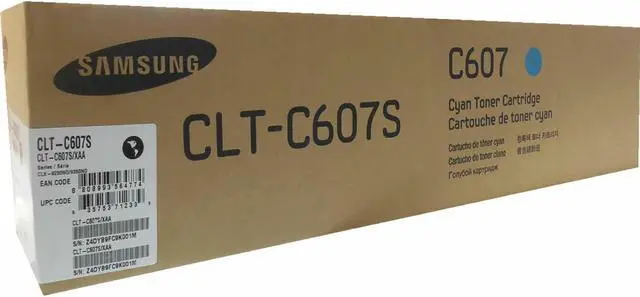 Main image of SAMSUNG CLTC607S Toner Cartridge Cyan