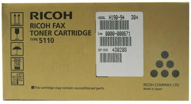 Alt view image 13 of 13 - Ricoh Black Toner Cartridge