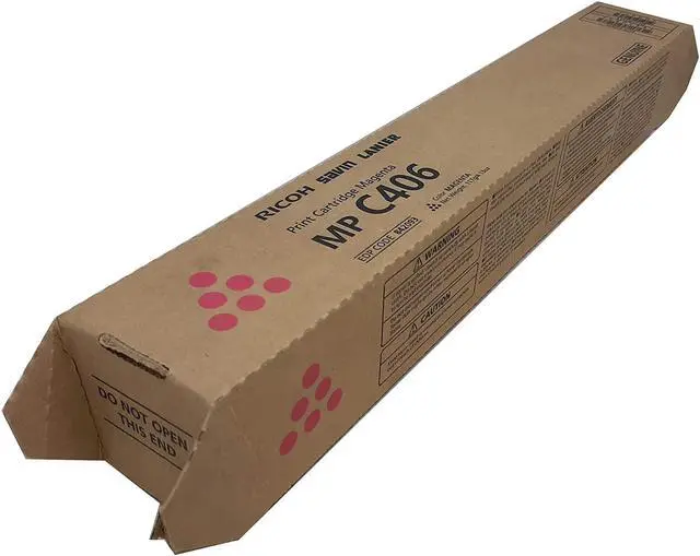 Alt view image 8 of 10 - RICOH MAGENTA TONER FOR USE IN MPC306 MPC307 MPC406 MPC407 ESTIMATED YIELD 6,000