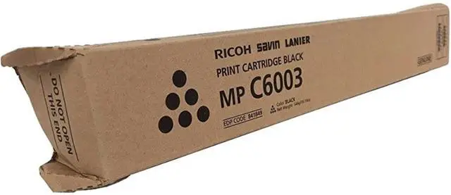 Alt view image 4 of 5 - Ricoh 841849 Black Toner Cartridge for MP C60003 yield 33000 in Retail Packaging