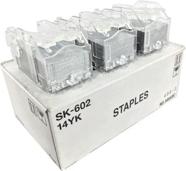 Alt view image 7 of 7 - Konica-Minolta 14YK  SK-602 OEM Staples Yields 5,000 Pages