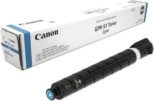 Alt view image 12 of 13 - Canon GPR-53 Original Toner Cartridge - Cyan - Laser - 19000 Pages - 1 Each