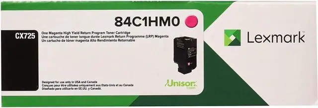 Alt view image 5 of 5 - LEXMARK OEM Toner Cartridge, MAGENTA, yield 16,000 84C1HM0