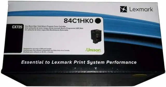 Alt view image 6 of 6 - LEXMARK - BPD SUPPLIES 84C1HK0 BLACK TONER CARTRIDGE CX725