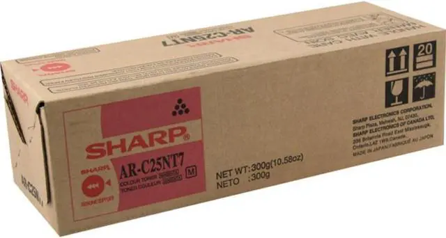 Alt view image 2 of 2 - Sharp AR-C25NT7 Magenta Toner Cartridge